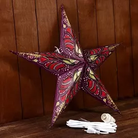 Светильник бумажный