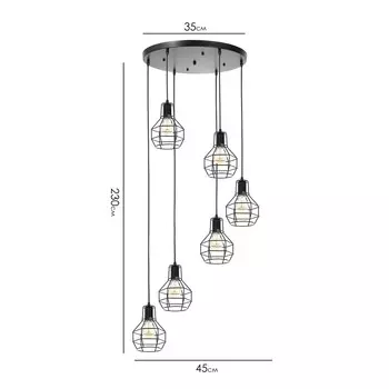 Светильник-каскад