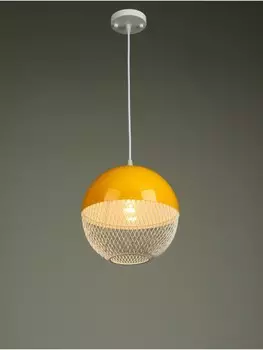 Светильник lina 140 вт е27 лимонный 262632 см