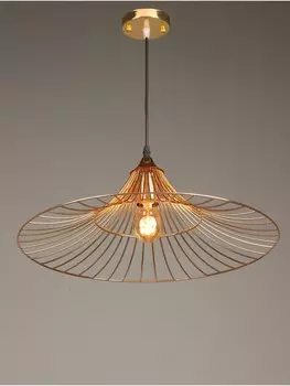 Светильник потолочный bayerlux mila, 140 вт, е27, золото, 505013 см