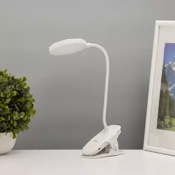 Светильник на прищепке с подставкой под телефон