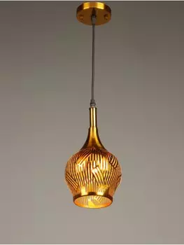 Светильник потолочный bayerlux nicole, 140 вт, е27, медь, 181825 см