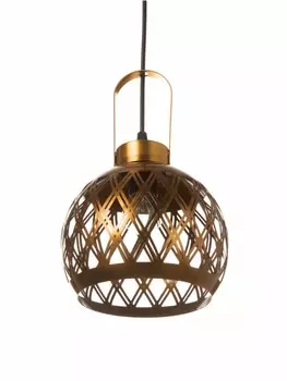 Светильник paula 140 вт е27 медь 202025 см