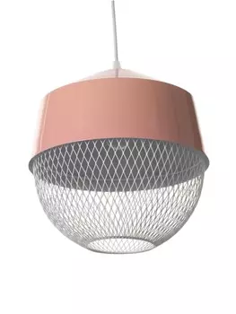 Светильник потолочный bayerlux lea, 140 вт, е27, розовый, 262632 см