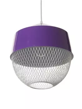 Светильник потолочный bayerlux lea, 140 вт, е27, темно-фиолетовый, 262632 см