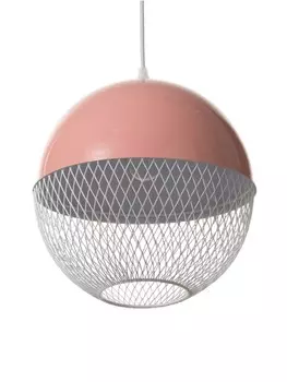 Светильник потолочный bayerlux lina, 140 вт, е27, светло-розовый, 262632 см