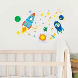 Светильник с наклейками