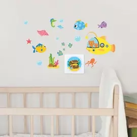 Светильник с наклейками