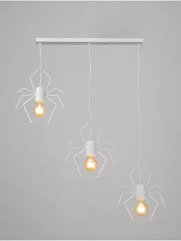 Светильник spider 340 вт е27 белый 52188 см