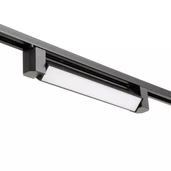 Светильник трековый simple led 20вт черный 34х3,5х4,5 см