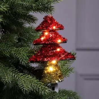 Светодиодная фигура из мишуры