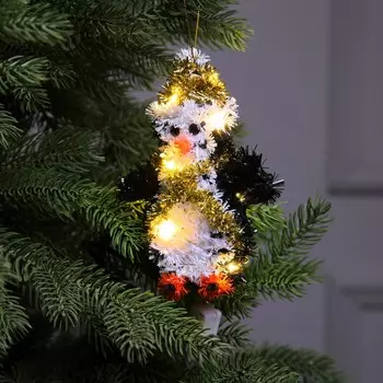 Светодиодная фигура из мишуры