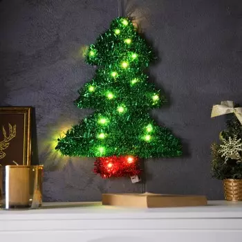 Светодиодная фигура из мишуры