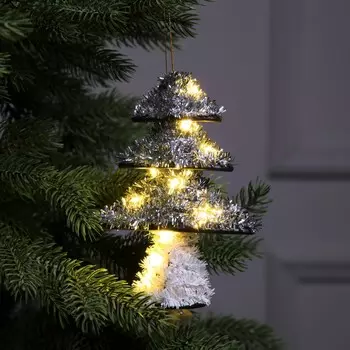 Светодиодная фигура из мишуры