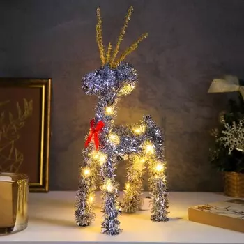 Светодиодная фигура из мишуры