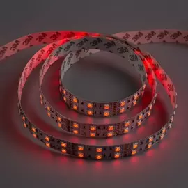 Светодиодная лента 12в, smd5050, 5 м, ip33, 120 led, 28.8 вт/м, 10-12 лм/1 led, мульти (rgb)
