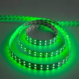 Светодиодная лента 12в, smd5050, 5 м, ip33, 120 led, 28.8 вт/м, 10-12 лм/1 led, dc, зелёный