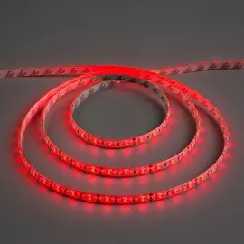 Светодиодная лента 12в, smd5050, 5 м, ip65, 60 led, 14.4 вт/м, 14-16 лм/1 led, dc, красный