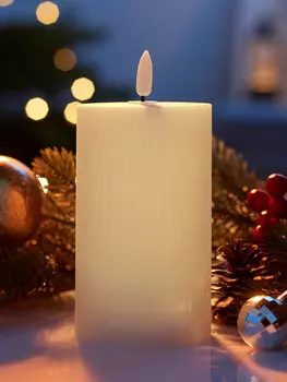 Светодиодная свеча восковая