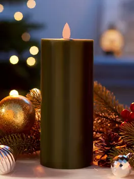 Светодиодная свеча восковая