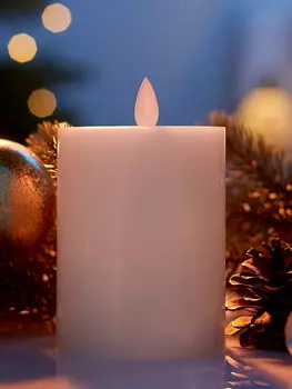 Светодиодная свеча восковая