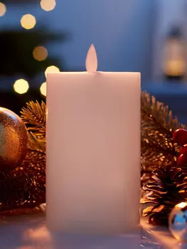 Светодиодная свеча восковая