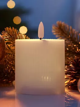 Светодиодная свеча восковая