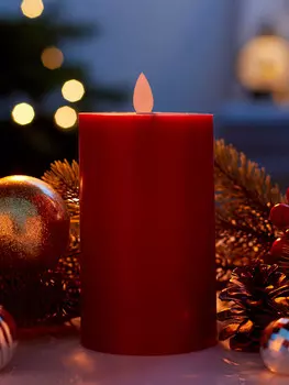 Светодиодная свеча восковая