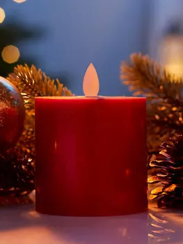 Светодиодная свеча восковая