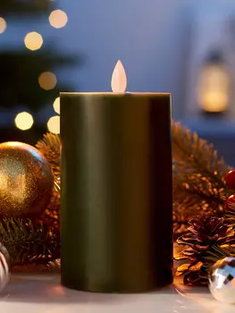 Светодиодная свеча восковая