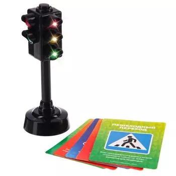 Светофор смешарики, звук и свет, маленький