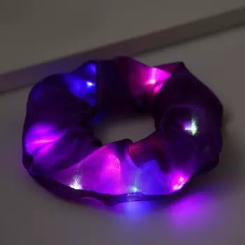 Светящаяся резинка для волос