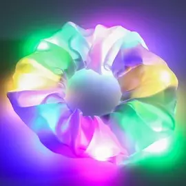 Светящаяся резинка для волос, белая, winx