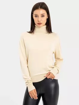 Свитер женский молочный из вискозы