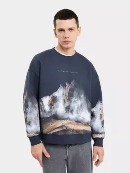 Свитшот мужской с печатью