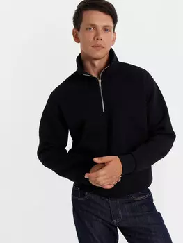 Свитшот мужской в черном цвете