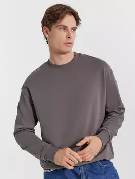 Свитшот мужской в графитово-сером цвете