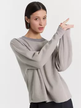 Свитшот женский серый