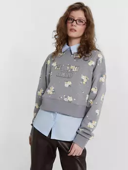 Свитшот женский серый