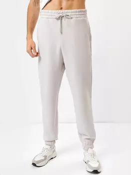 Свободные теплые брюки-джоггеры в оттенке