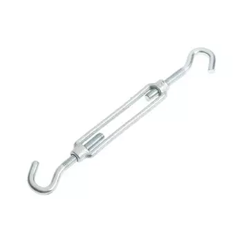 Талреп крюк-крюк тундра krep, din1480, м6, оцинкованный, 1 шт.