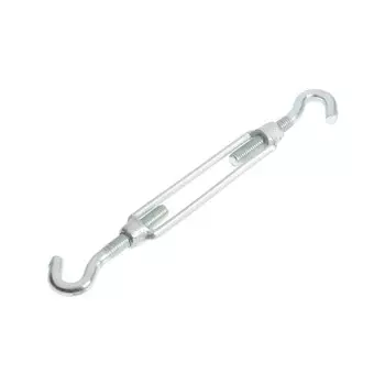 Талреп крюк-крюк тундра krep, din1480, м8, оцинкованный, 1 шт
