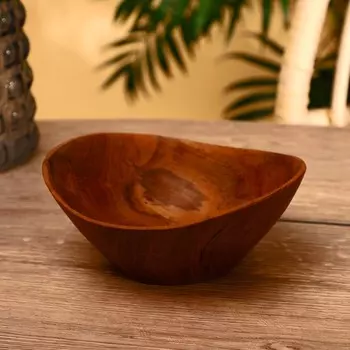 Тарелка, 20188 см, тиковое дерево