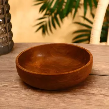 Тарелка, 20206 см, тиковое дерево