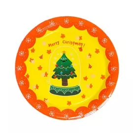 Тарелка бумажная