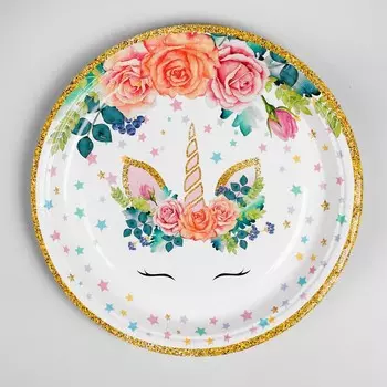 Тарелка бумажная