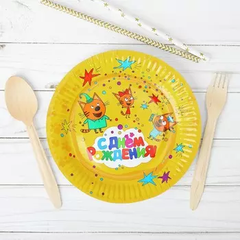 Тарелка бумажная