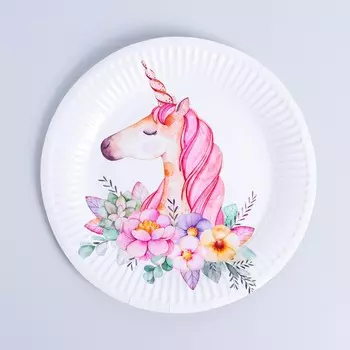 Тарелка бумажная