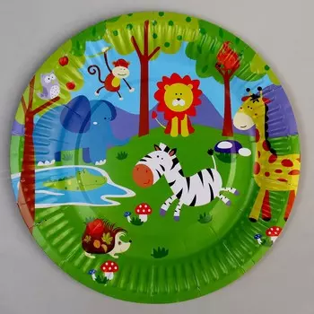 Тарелка бумажная