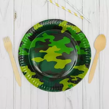 Тарелка бумажная